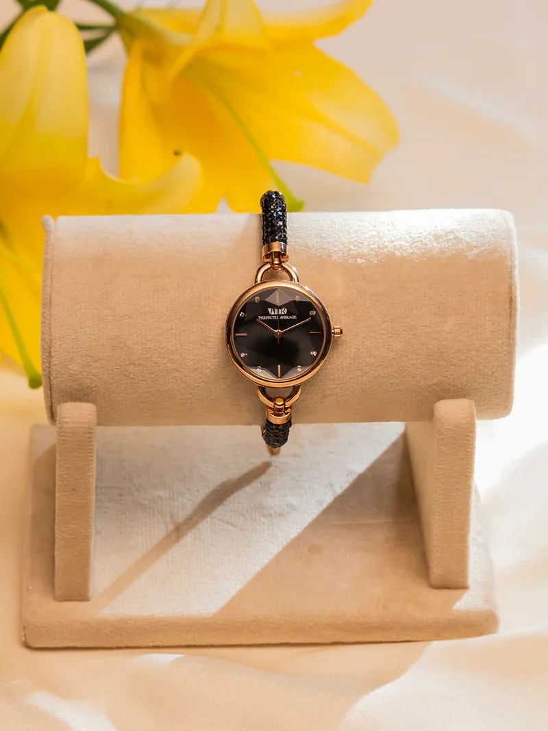 Crystal Slider Watch White
