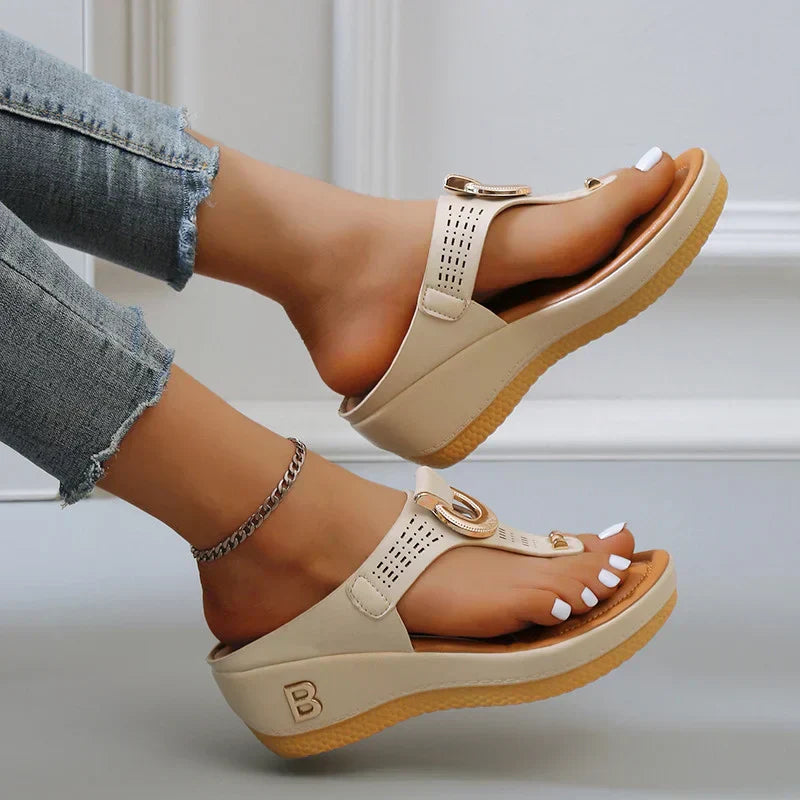 ROME WOMEN FLIP FLOPS WEDGES