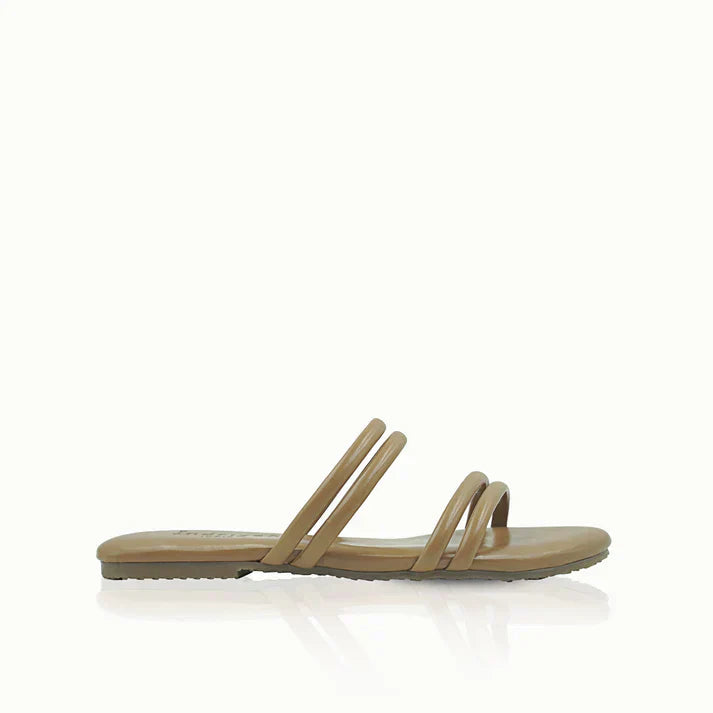June Flat Sandals (Man-Made)