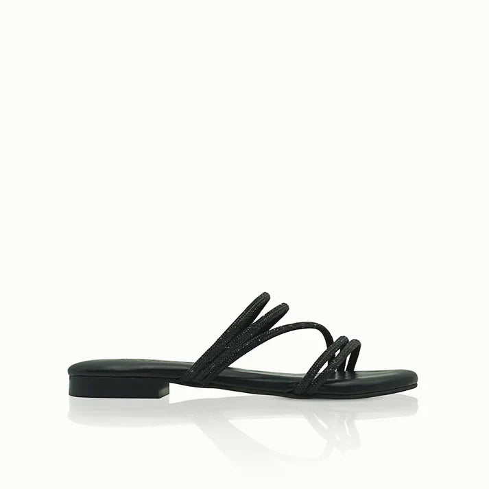 Gilded Muse Flat Sandals (Man-Made)