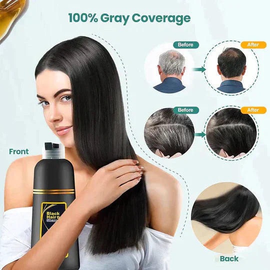 3 IN 1 BLACK HAIR SHAMPOO (Buy 1 Get 1 Free)
