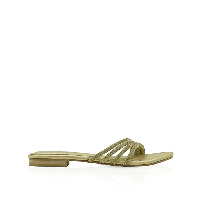 Aurora Flat Sandals (Man-Made)