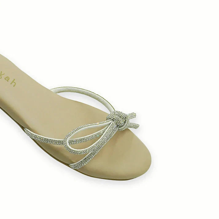 Celeste Flat Sandals (Man-Made)