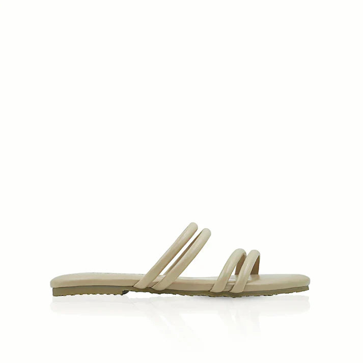 June Flat Sandals (Man-Made)