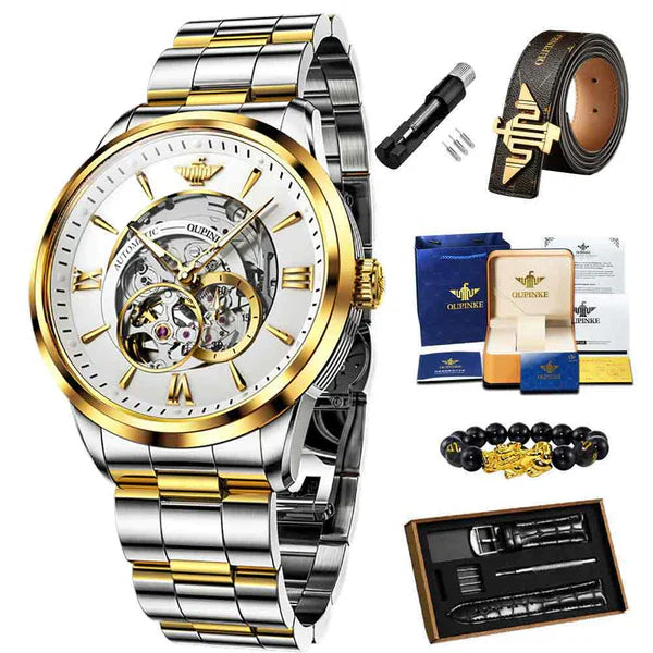 Automatic Mechanical Watch Luminous Stainless Steel