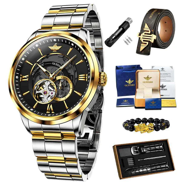 Automatic Mechanical Watch Luminous Stainless Steel