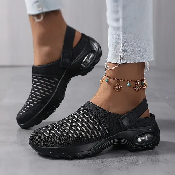 ⭐ Last Day Sale 70% OFF ⭐Women's Orthopedic Clogs With Air Cushion Support to Reduce Back and Knee Pressure
