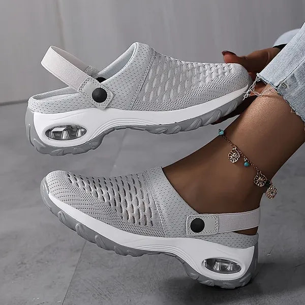 ⭐ Last Day Sale 70% OFF ⭐Women's Orthopedic Clogs With Air Cushion Support to Reduce Back and Knee Pressure