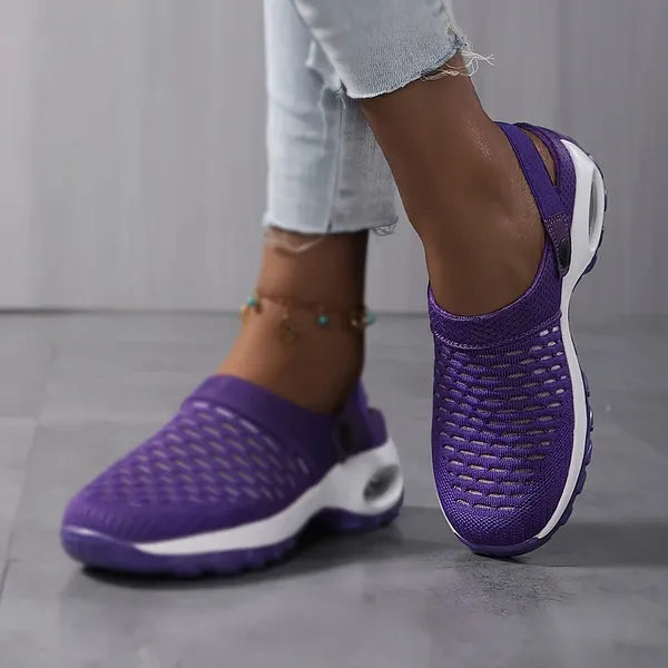 ⭐ Last Day Sale 70% OFF ⭐Women's Orthopedic Clogs With Air Cushion Support to Reduce Back and Knee Pressure