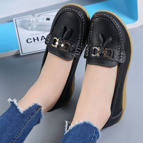 Clarks Trendy Comfy Lather Loafers