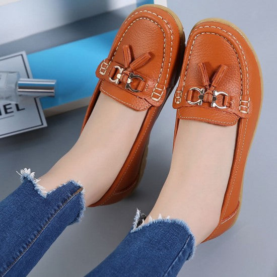 Clarks Trendy Comfy Lather Loafers