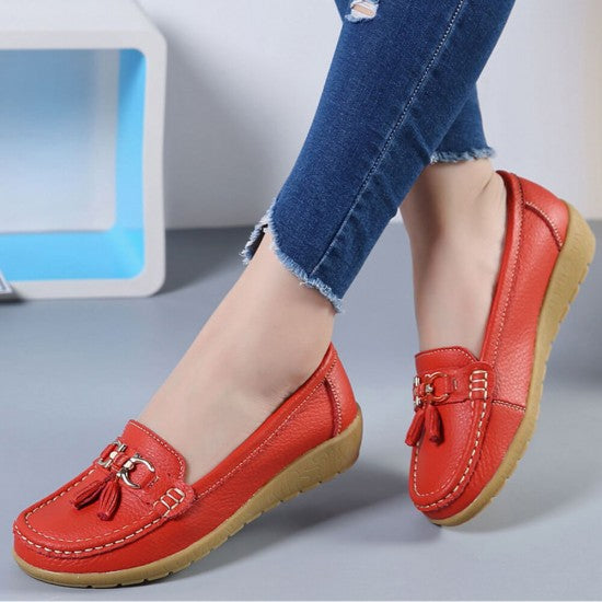 Clarks Trendy Comfy Lather Loafers
