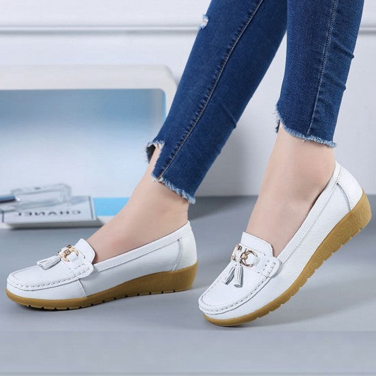 Clarks Trendy Comfy Lather Loafers