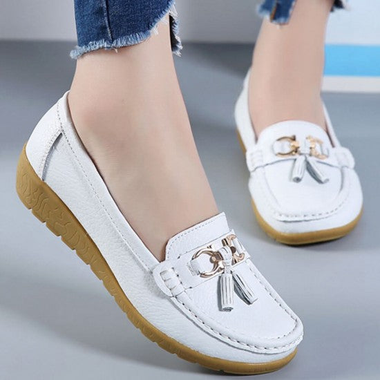 Clarks Trendy Comfy Lather Loafers